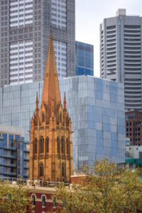 Melbourne, town view Melbourne, town view